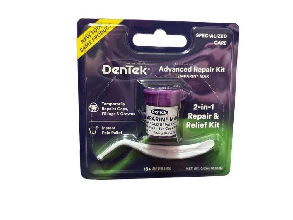 3pk DenTek Temparin Max Advanced Dental Repair Kit - Picture 2 of 3